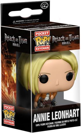 Figurine Funko Pop L'Attaque des Titans (SNK) Annie Leonhart - Porte-clés