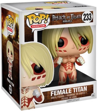 Figurine Funko Pop L'Attaque des Titans (SNK) #233 Femme Titan - 15 cm