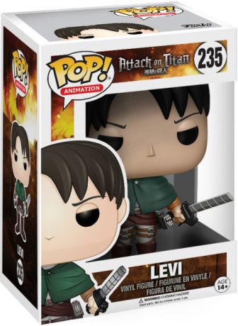 Figurine Funko Pop L'Attaque des Titans (SNK) #235 Levi 