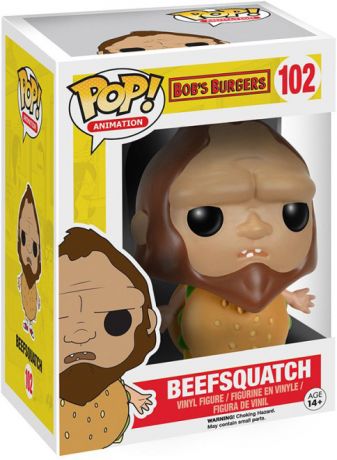 Figurine Funko Pop Bob's Burgers #102 Beefsquatch