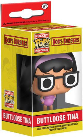 Figurine Funko Pop Bob's Burgers Tina Buttloose - Porte-clés