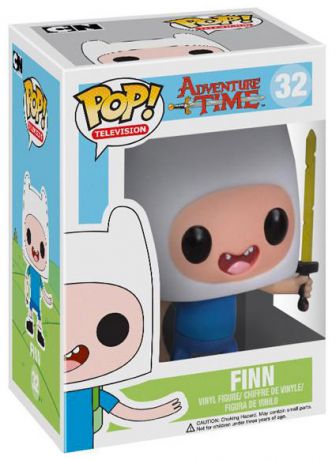 Figurine Funko Pop Adventure Time #32 Finn avec Epée