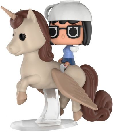 Figurine Funko Pop Bob's Burgers #40 Tina Voyage Expresso et Licorne