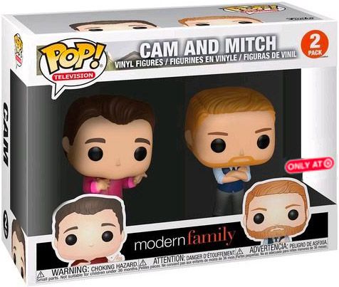 Figurine Funko Pop Modern Family Cam & Mitch - 2-Pack