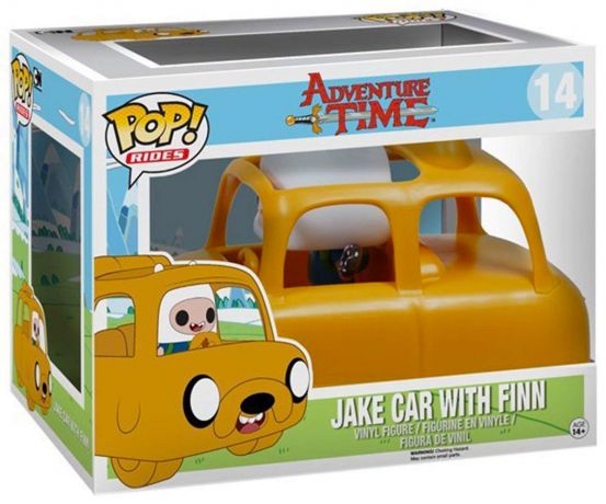 Figurine Funko Pop Adventure Time #14 Jake Car with Finn