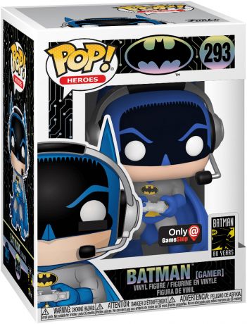 Figurine Funko Pop Batman [DC] #293 Batman (Gamer)