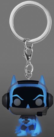 Figurine Funko Pop Batman [DC] Batman (Gamer) - Brillant dans le noir & Porte-clés