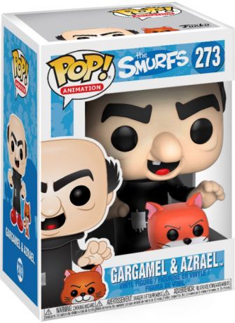 Figurine Funko Pop Les Schtroumpfs #273 Gargamel avec Azrael