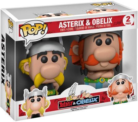 Figurine Funko Pop Asterix Asterix & Obelix - 2 pack