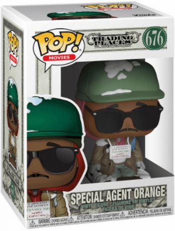 Figurine Funko Pop Un fauteuil pour deux #676 Agent Special Orange