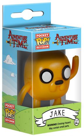 Figurine Funko Pop Adventure Time Jake - Porte-clés