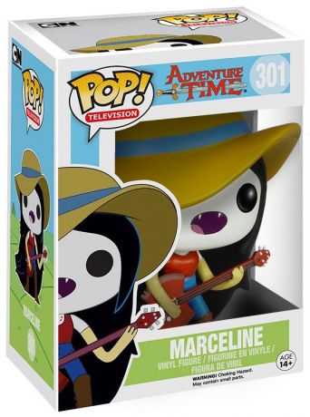 Figurine Funko Pop Adventure Time #301 Marceline - Chapeau & Guitare Hache