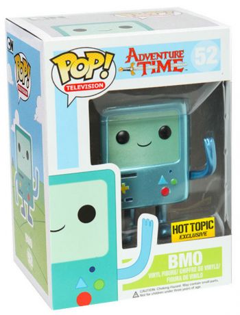 Figurine Funko Pop Adventure Time #52 BMO - Metallic