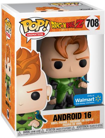 Figurine Funko Pop Dragon Ball Z #708 Android 16 - Métallique