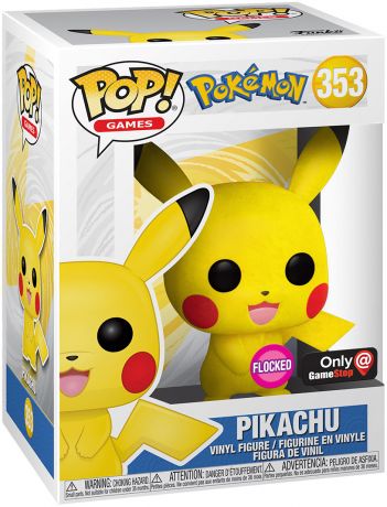 Figurine Funko Pop Pokémon #353 Pikachu - Floqué