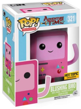 Figurine Funko Pop Adventure Time #321 BMO Rougissant