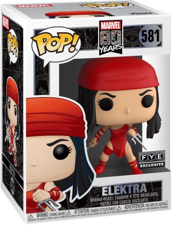 Figurine Funko Pop Marvel 80 ans #581 Elektra