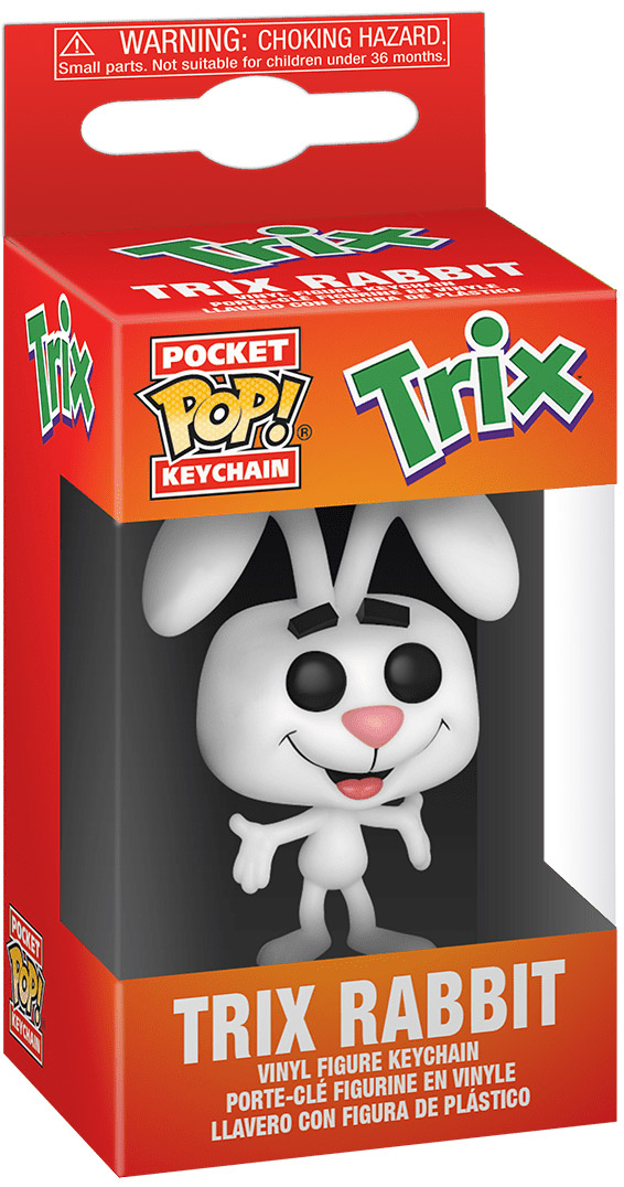 Figurine Pop Icônes de Pub pas cher : Trix Rabbit - Porte-clés