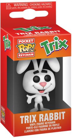 Figurine Funko Pop Icônes de Pub Trix Rabbit - Porte-clés