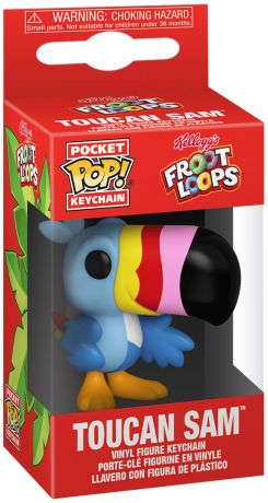 Figurine Funko Pop Icônes de Pub Toucan Sam - Porte-clés