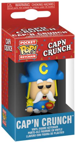 Figurine Funko Pop Icônes de Pub Cap'N Crunch - Porte-clés