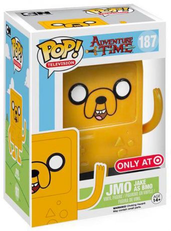 Figurine Funko Pop Adventure Time #187 JMO - Jake en BMO