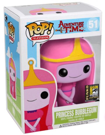 Figurine Funko Pop Adventure Time #51 Princesse Chewing-Gum - Brille dans le noir