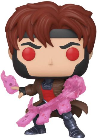 Figurine Funko Pop X-Men [Marvel] #553 Gambit avec Cartes