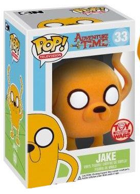 Figurine Funko Pop Adventure Time #33 Jake - Floqué