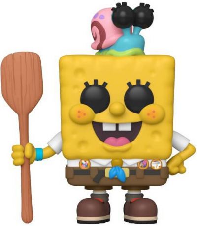 Figurine Funko Pop Bob l'Eponge #916 Bob l’Éponge avec Gary