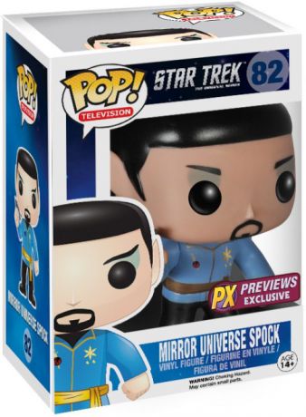 Figurine Funko Pop Star Trek #82 Mirror Universe Spock