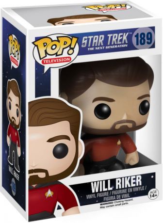 Figurine Funko Pop Star Trek #189 Will Riker