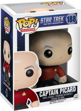 Figurine Funko Pop Star Trek #188 Captain Picard