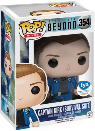 Figurine Funko Pop Star Trek #354 Captain Kirk (Costume de Survie)