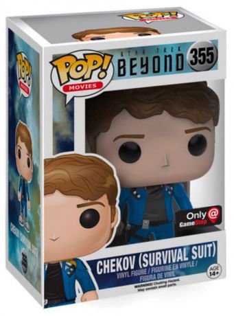 Figurine Funko Pop Star Trek #355 Chekov (Costume de Survie)