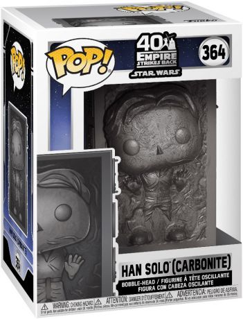 Figurine Funko Pop Star Wars 5 : L'Empire Contre-Attaque #364 Han Solo (Carbonite)