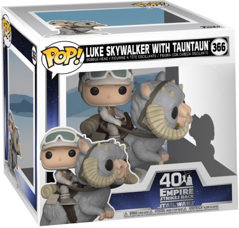 Figurine Funko Pop Star Wars 5 : L'Empire Contre-Attaque #366 Luke Skywalker avec Tauntaun