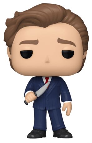 Figurine Funko Pop American Psycho #943 Patrick Bateman en Costume avec Couteau