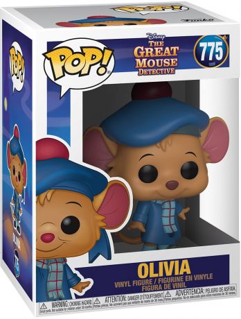 Figurine Funko Pop Basil, détective privé [Disney] #775 Olivia