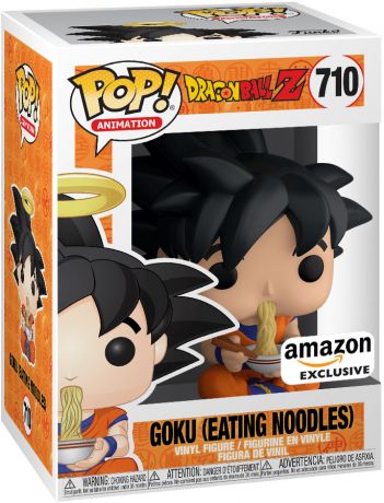 Figurine Funko Pop Dragon Ball Z #710 Goku (Mangeant des Nouilles)