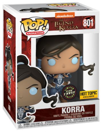 Figurine Funko Pop La Légende de Korra #801 Korra - Brillant dans le noir 