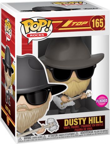 Figurine Funko Pop ZZ Top #165 Dusty Hill - Floqué