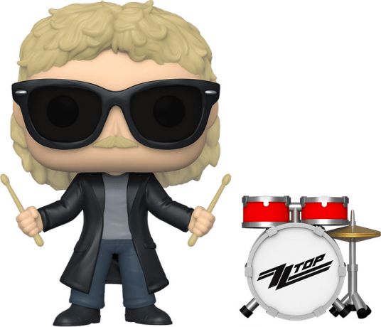 Figurine Funko Pop ZZ Top #166 Frank Beard