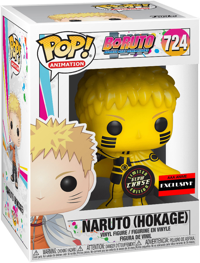 Figurine Pop Boruto Naruto Next Generations 724 pas chère Naruto (Hokage) Brillant dans le