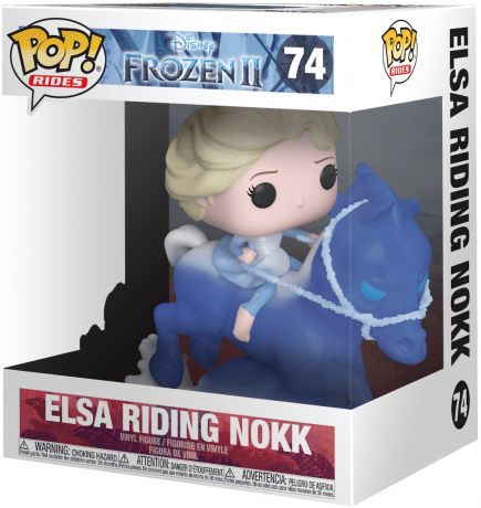 Figurine Funko Pop La Reine des Neiges II [Disney] #74 Elsa Chevauchant Nokk - 15cm