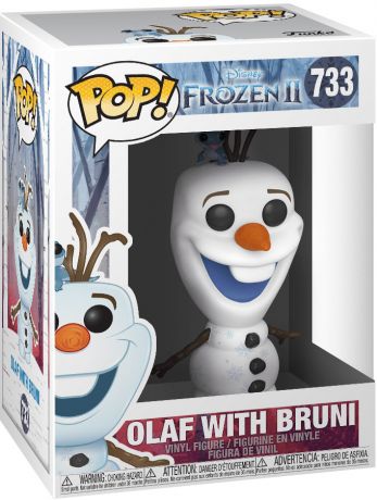 Figurine Funko Pop La Reine des Neiges II [Disney] #733 Olaf avec Bruni