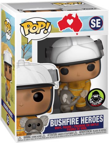 Figurine Funko Pop Personnalités Publiques Pompier Héroïque