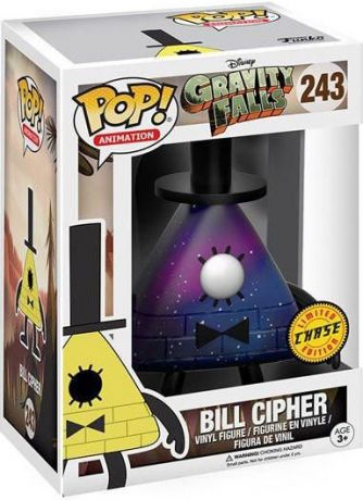 Figurine Funko Pop Souvenirs de Gravity Falls #243 Bill Cipher [Chase]