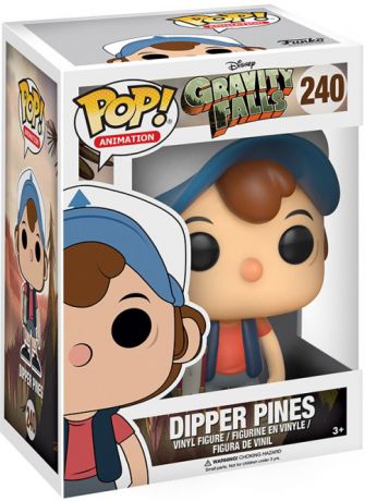 Figurine Funko Pop Souvenirs de Gravity Falls #240 Dipper Pines