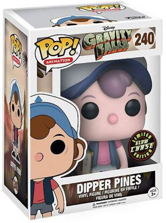 Figurine Funko Pop Souvenirs de Gravity Falls #240 Dipper Pines - Brillant dans le noir [Chase]